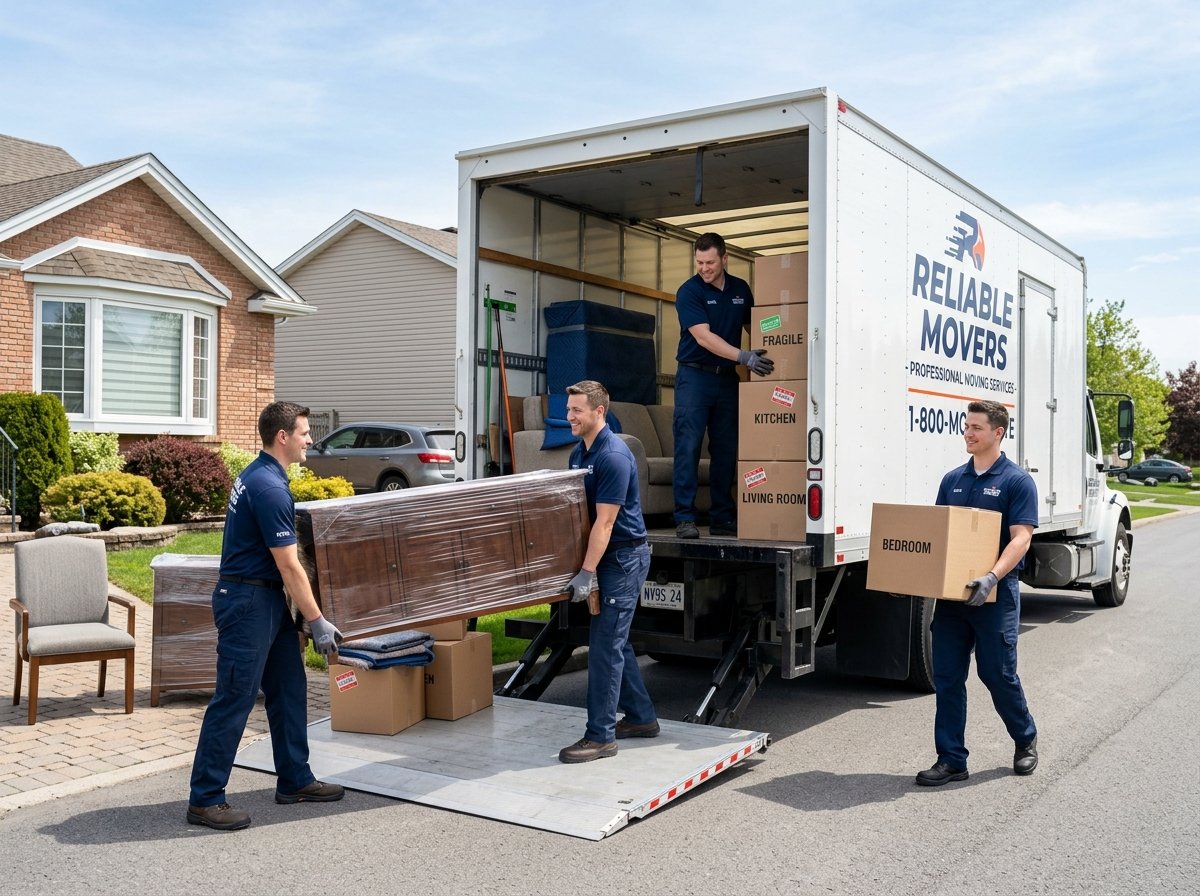 Équipe BTR Logistic Déménagement et transport